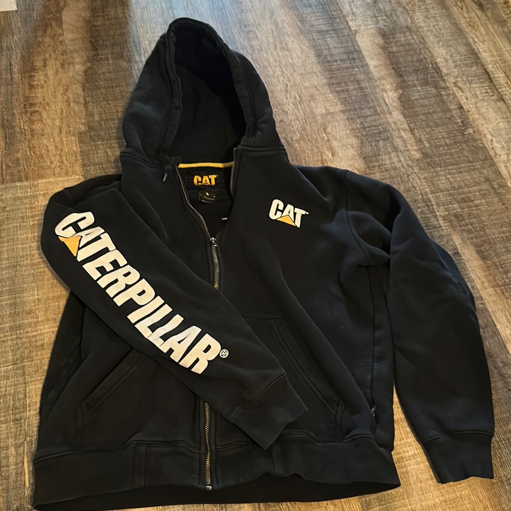 Men’s Caterpillar zip up sweatshirt